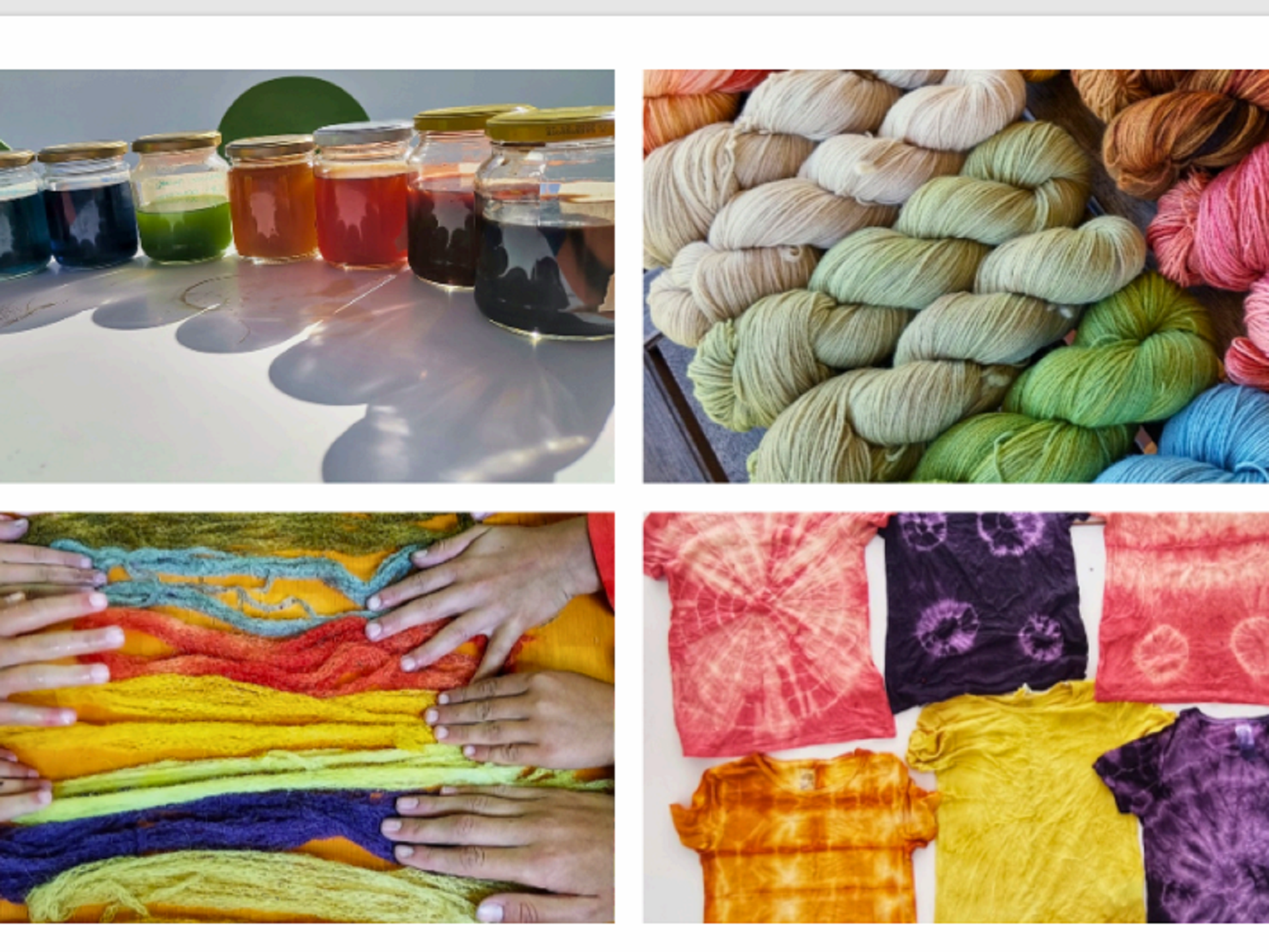 Workshop tinture naturali con Ilaria Brunet. Ore 10 e ore 16
