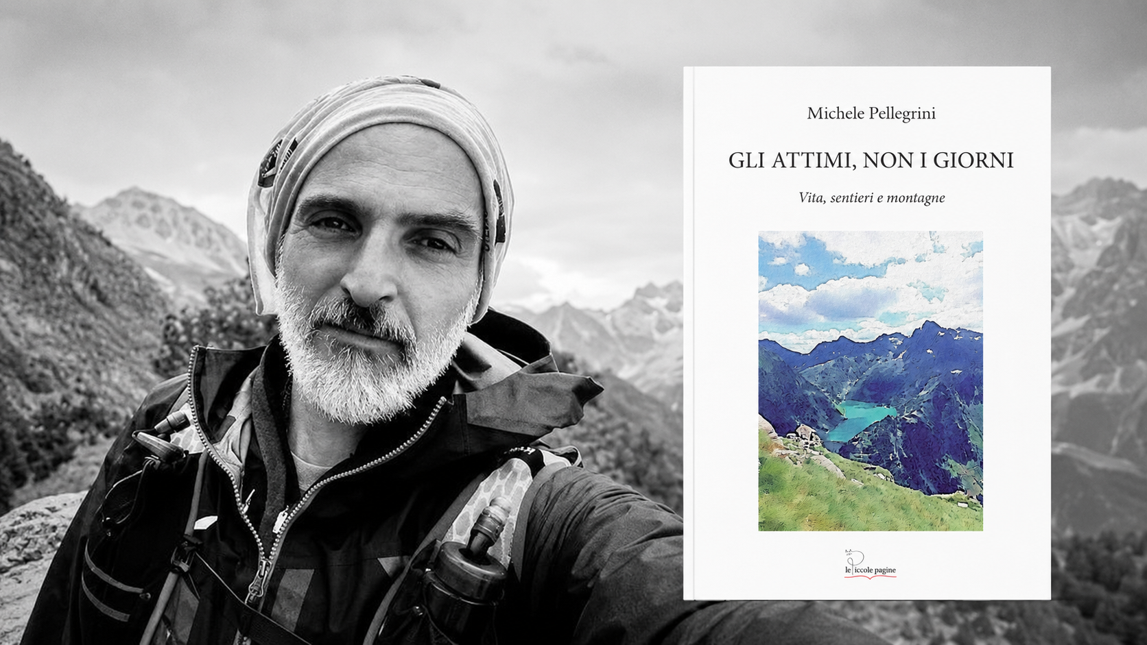 Michele Pellegrini presenta il libro “Gli attimi, non i giorni”